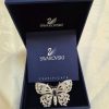 Swarovski brooch butterfly