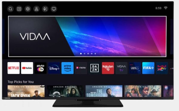 Toshiba DLED Ultra HD Smart-TV 55 Zoll 55 UV 3463