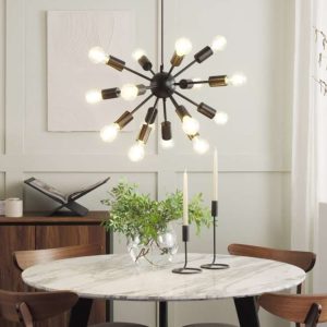 Hanging lamp - ceiling lamp, Sputnik style
