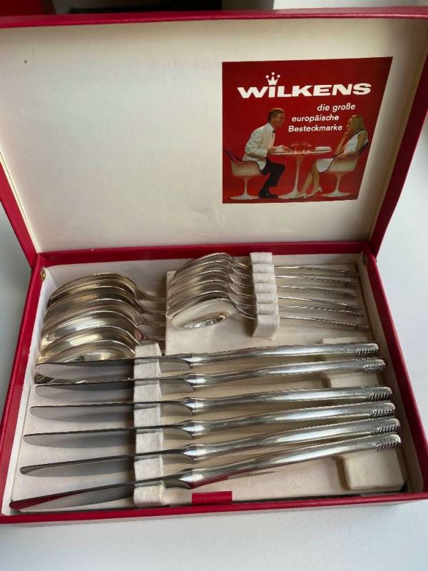 Wilkens Monte Carlo silver-plated cutlery set, 24 pieces