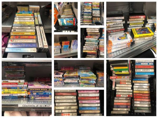 Vintage Tape, Record, CD