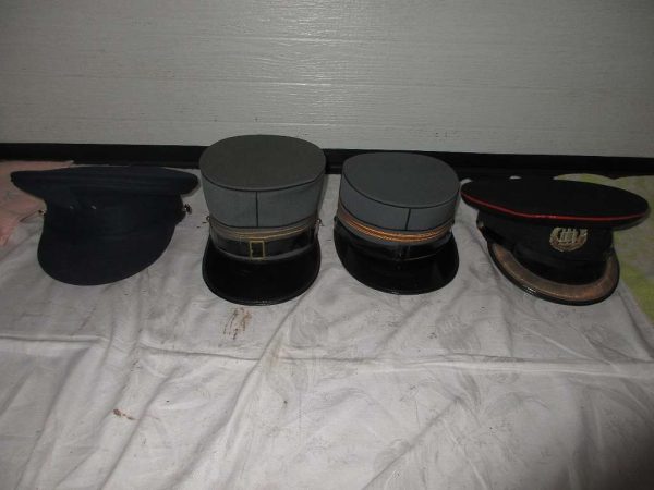 Bundle of 4 Military Caps