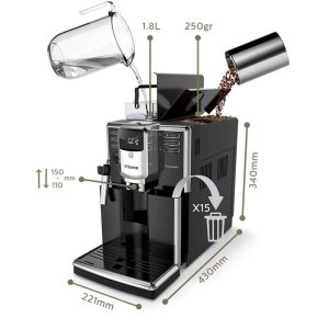 Saeco Incanto fully automatic coffee machine