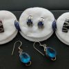Mixed lot of silver earrings