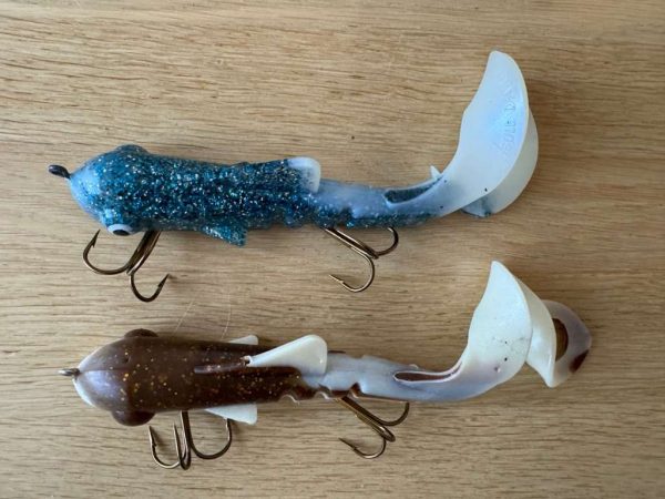 2x Bulldawg / Bulldog Trolling Lures - Predator Lures - Unfished