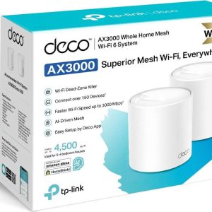 Deco X50 AX3000 Whole Home Mesh WiFi 6 System
