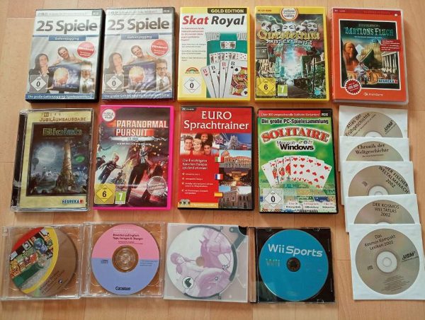 18 old Games & Software